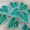Monstera Leaf Plant Patch - Embroidered Iron On Patches - Green Pink - Plant Lady  Plant Mom - Wildflower + Co. DIY (2)