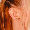 Bee Stud Earrings - Studs Earring - Dainty Tiny Gold - Cute Be Kind - Wildflower + Co. Jewelry Gifts (1)