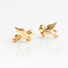 Pegasus Stud Earrings - Studs Earrings - Dainty Tiny Gold - Cute Unicorn - Astrology Cosmic - Wildflower + Co. Jewelry Gifts (1)