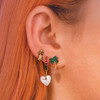Ear Party - Stacked Earrings - Pineapple Palm Tree - Dainty Gold Stud Studs - Wildflower + Co. Jewelry Gifts