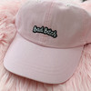 Bad Bitch Baseball Hat - Dad Hat - Tumblr - Pink Black Coral White Turquoise Navy Blue Pastel Army Cactus Green Burgundy - Wildflower + Co. Accessories