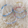 Custom Friendship Bracelet Stack - Alphabet Word Quote Beads - Personalized - Wildflower + Co (1)