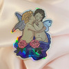 PC00071-HOL-OS Cherub Sticker, Holographic - Holographic Vinyl - Stickers for Laptop Water Bottle Phone Case - Wildflower + Co.