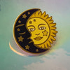 AC00163-MLT-OS - Sun & Moon Enamel Pin - Celestial Cosmic Astronomy - VSCO Wildflower + Co