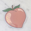 PC00076-MLT-OS PC00075-MLT-OS Peach Glitter Holographic Vinyl Sticker - Peach Pink Aesthetic Stickers -Cute Fruit - Stickers for Laptop Water Bottle Hydroflask VSCO - Wildflower + Co