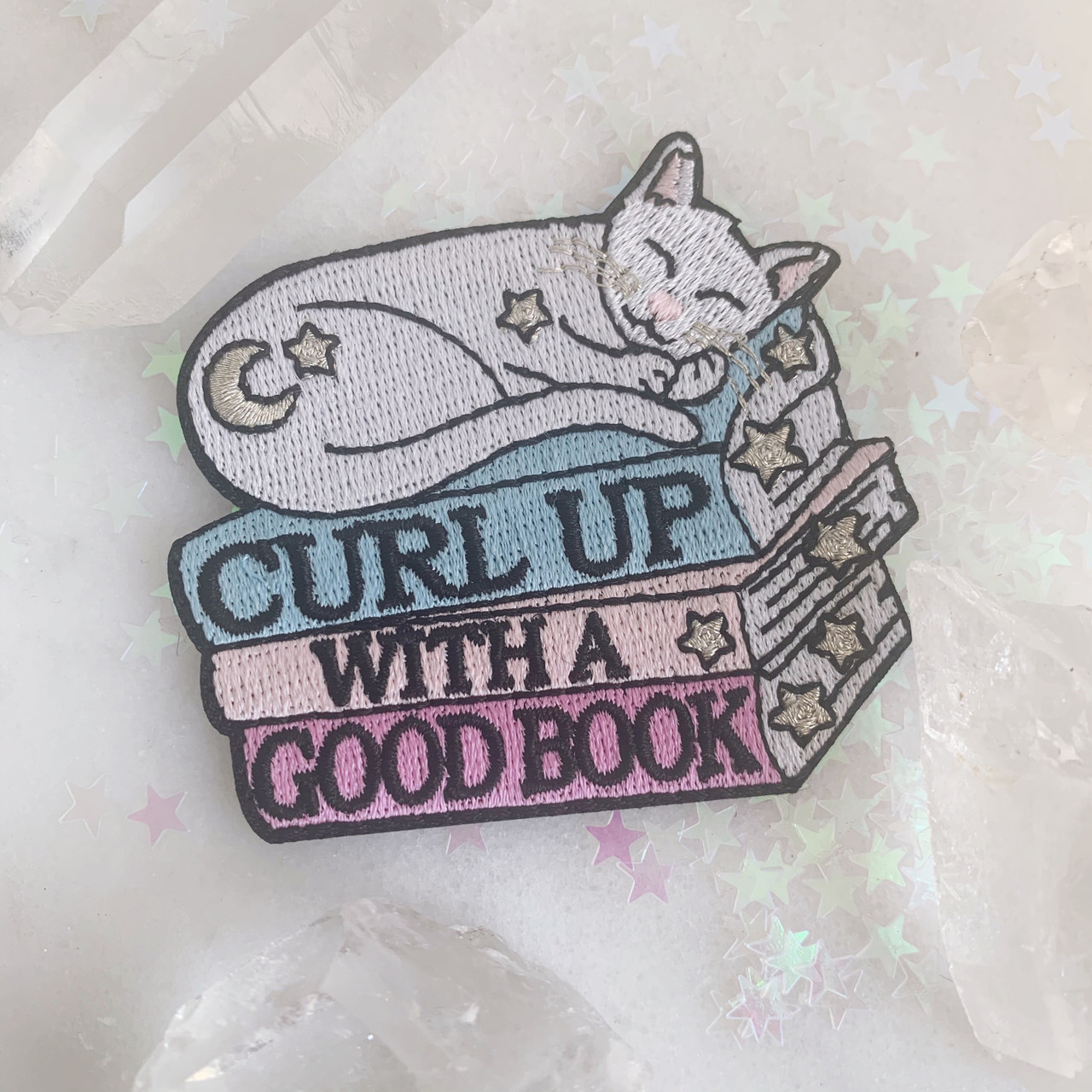 Good Book Cat Patch Wildflower + Co.