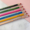 Be Kind Pencil Set - Engraved All You Need is Love Be Kind Kind People are My Kinda People Kindness is Magic Love More Work Hard & Be Nice to People - Co-worker Gift Stocking Stuffer - Wildflower + Co.  (3)