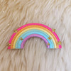 TR00468-MLT-OS - Rainbow Patch, Small - Patches, Patch, Iron On, Iron On Patches, Patches for Jackets, Embroidered Patches, Embroidery, Embroidered, Cute Patch, Adorable Patch, Rainbow, Rainbow Patch, Colorful, Pride, Pride Patch, Sparkles, LGBT