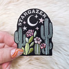 TR00498-MLT-OS Stargazer Desert Patch - Embroidered Iron On Patches - Cactus - Desert at Night, Stargazing, Astronomy - Wildflower + Co (4)