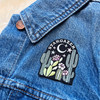 TR00498-MLT-OS Stargazer Desert Patch - Embroidered Iron On Patches - Cactus - Desert at Night, Stargazing, Astronomy - Wildflower + Co (4)