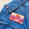 TR00500-MLT-OS - Desert Sunset Patch - Embroidered Iron On Patches for Jackets - Wildflower + Co. DIY (4)