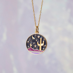 Desert Medallion Necklace