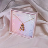 Teddy Bear Necklace - Cute Jewelry - Wildflower + Co