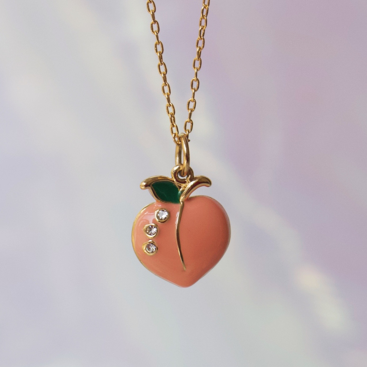 Peach Necklace | Wildflower & Co. Jewelry