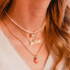 Peach Necklace - Cute Peach Jewelry - Wildflower + Co