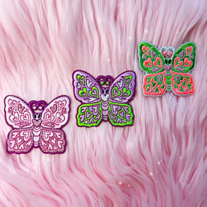 Heart Butterfly Patch, All Colors