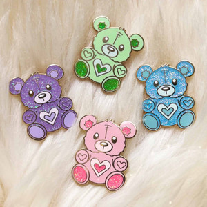 Teddy Bear Enamel Pin