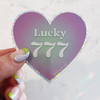 Angel Number Sticker 111 222 444 777 888 - Manifest Protection Balance Lucky Alignment - Wildflower + Co