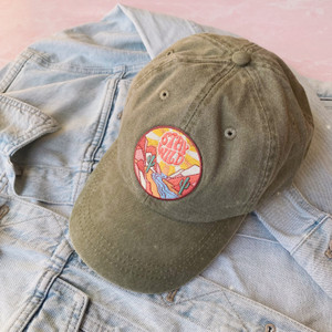 Baseball Hat - STAY WILD DESERT Patch & Choice of Hat Color