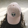 Whimsical Embroidered Baseball Hats - Patches - Wildflower Co - Black Pastel Pink Coral Mermaid Aqua Green Cactus Fatigue Green White