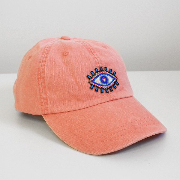 Evil Eye Embroidered Baseball Hat - Cap - Patch - Spiritual - Wildflower + Co.