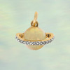 JW00403-GLD-OS-R - Planet Charm, Opalescent & Gold - Charm, Charms, Pendant, Pendants, DIY, Jewelry Making 