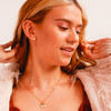 Rainbow Necklace - Dainty Gold - Tiny - Everyday - VSCO - Wildflower + Co. Jewelry Gift  -9161 crop v2