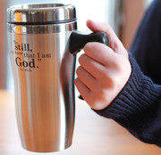 Travel Mugs with Handle and Quote