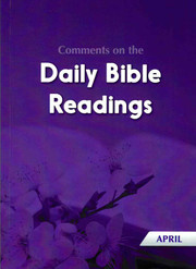 Daily Bible Readings for APRIL