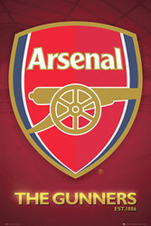 ARSENAL CLUB CREST Official Soccer  Poster 2015/16, #865