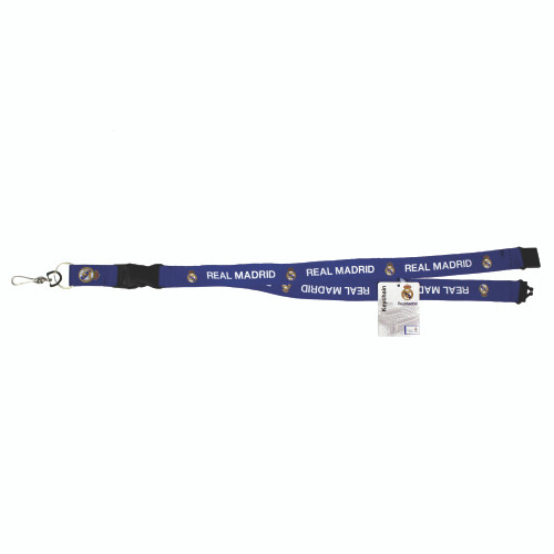 Real Madrid Blue Lanyard