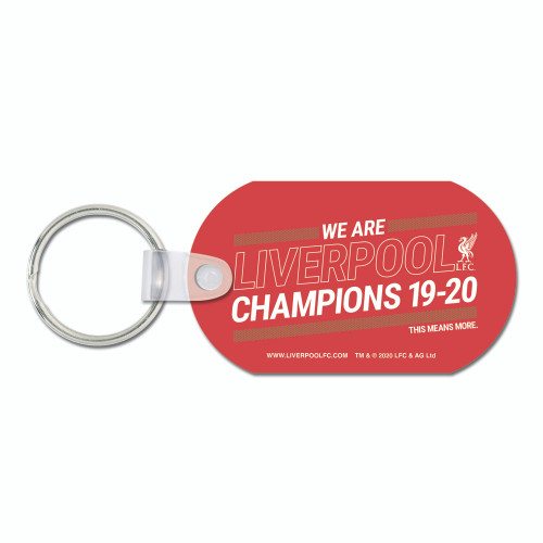 Liverpool FC Champions' Keyring (Metal)