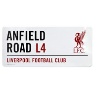 Liverpool FC Street sign