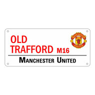 Manchester United Street sign