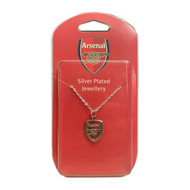 Arsenal FC Silver Plated Necklace