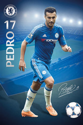 CHELSEA PEDRO Official Soccer Player Poster 2015/16-#314