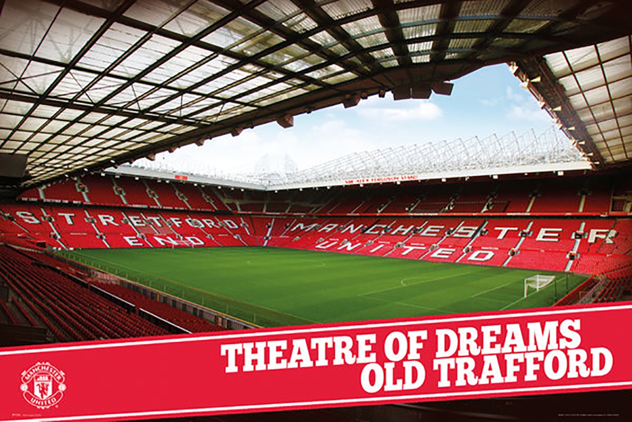 Manchester United Theatre of Dreams Official Poster - Buy Online