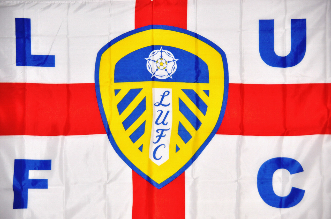 Leeds United Fc Style Licensed Flag 5 X 3 Buy Online Soccermadusa Com