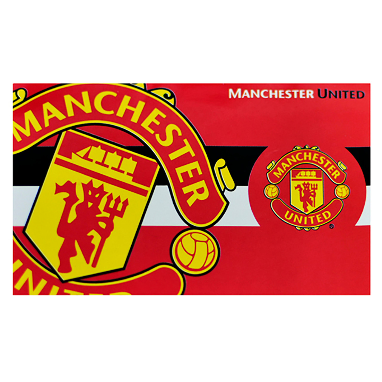 Manchester United /& Union Jack Large Keyring /& Bag Tag Man U
