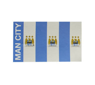 MANCHESTER CITY FC BAR  Style Licensed Flag 5' x 3'