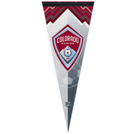 COLORADO RAPIDS FC Premium Style Fan Pennant 12"x 30"