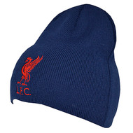 LIVERPOOL FC Official Navy Beanie Hat