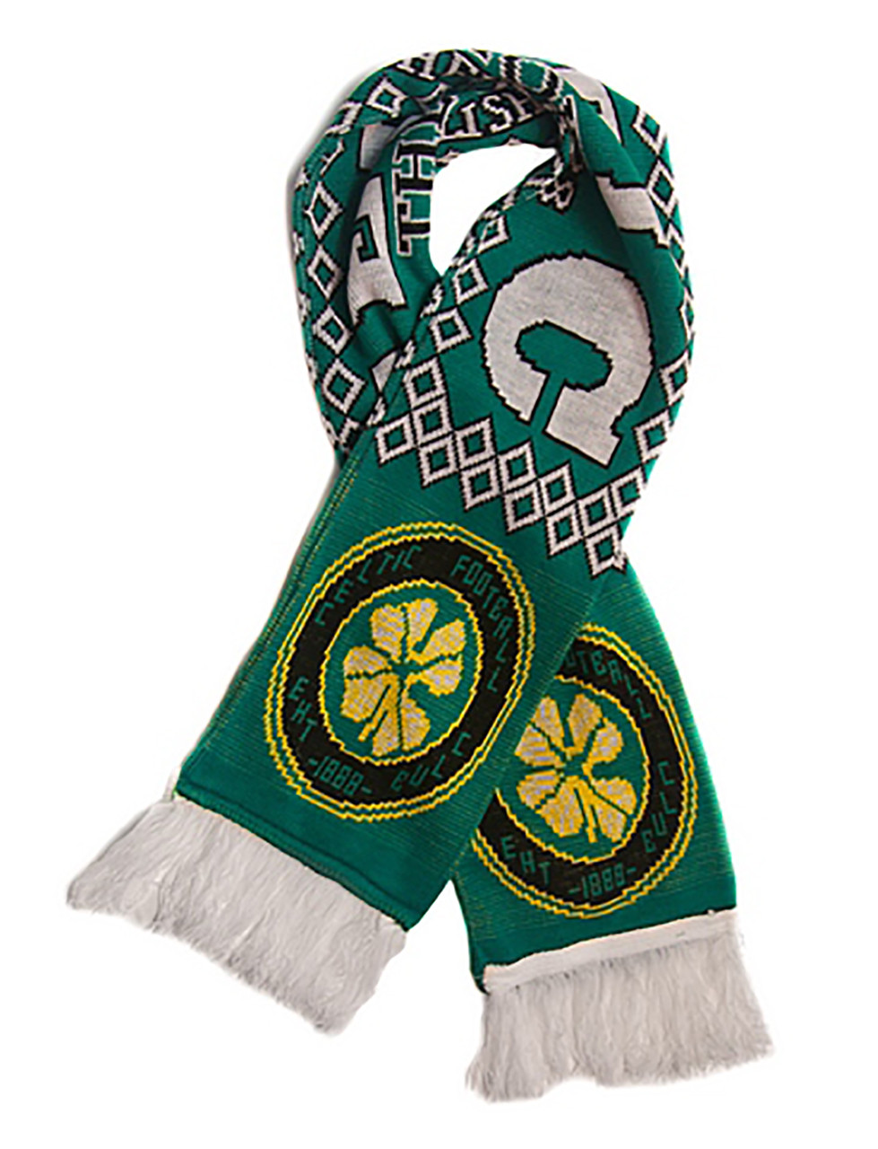 Celtic FC Official Bar Jacquard Scarf