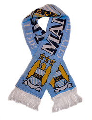 MANCHESTER CITY FC Authentic Fan Scarf