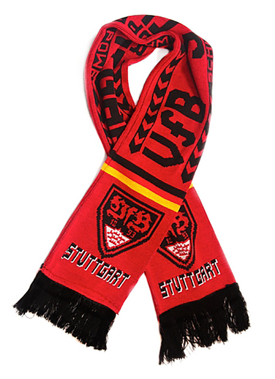 【正規vintage VFB Stuttgart football scarf】 vintage VFB Stuttgart football scarf】