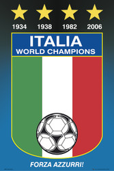 ITALY National Soccer Team Poster-#401