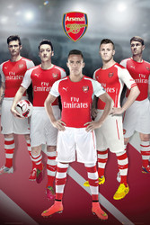 ARSENAL FC  PLAYERS  Official Soccer Player Poster 14/15-#119