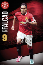 MANCHESTER UNITED FC Official Radamel Falcao Poster 14/15-#166