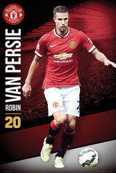 MANCHESTER UNITED FC Official Robin Van Persie Poster 14/15-#167