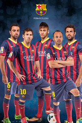 BARCELONA FC Official Players Montage 13/14-#767